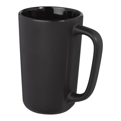 Mug Perk de 480&nbsp;ml en céramique Standard | noir | non disponible | sans marquage | non disponible | non disponible