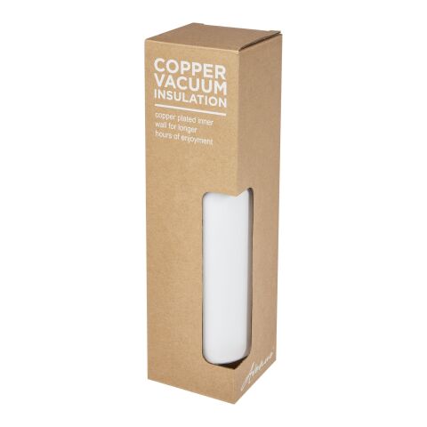 Bouteille isotherme de sport Thor de 750 ml avec isolation par le vide et couche de cuivre Standard | blanc | sans marquage | non disponible | non disponible