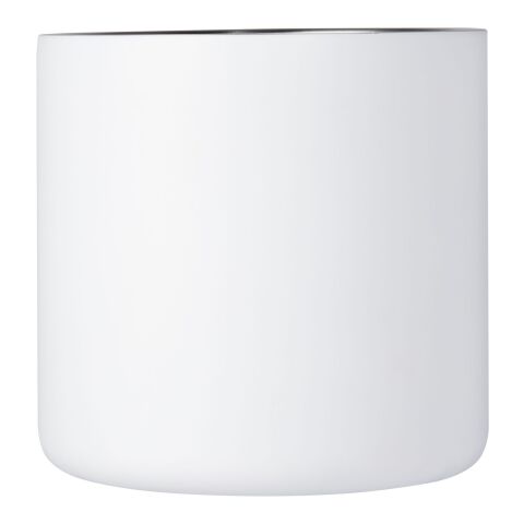 Tasse Bjorn de 360 ml en acier inoxydable recyclé certifiée RCS avec isolation sous vide en cuivre Standard | blanc | sans marquage | non disponible | non disponible