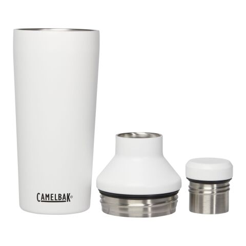 Shaker à cocktail CamelBak® Horizon de 600 ml avec isolation sous vide Standard | Blanc | sans marquage | non disponible | non disponible