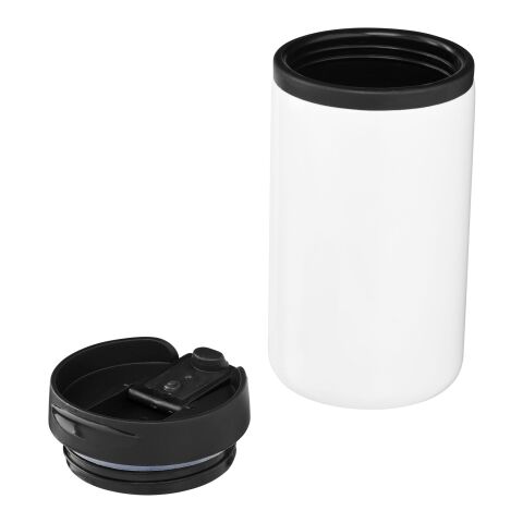 Gobelet avec isolation Mojave de 300 ml en acier inoxydable recyclé certifié RCS Standard | blanc | sans marquage | non disponible | non disponible