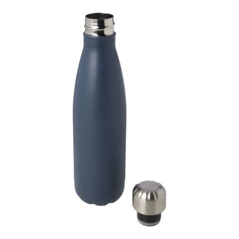 Bouteille isotherme sous vide Cove de 500&nbsp;ml en cuivre et acier inoxydable recyclé certifié RCS Standard | bleu | sans marquage | non disponible | non disponible