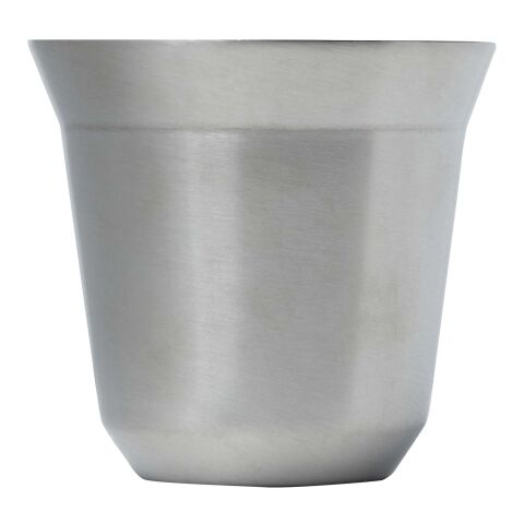 Ensemble de tasses à espresso en acier inoxydable Duo de 80 ml certifié RCS Standard | Argent | sans marquage | non disponible | non disponible