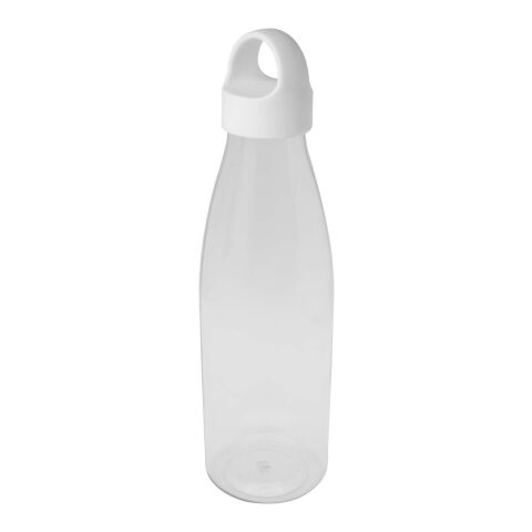 Bouteille d’eau Bergen de 800 ml en plastique recyclé Standard | blanc | sans marquage | non disponible | non disponible