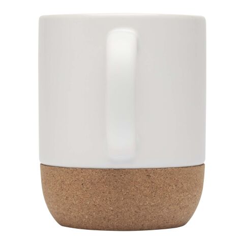 Mug Billie en céramique pour sublimation de 300 ml avec détails en liège et finition matte Standard | Blanc | sans marquage | non disponible | non disponible