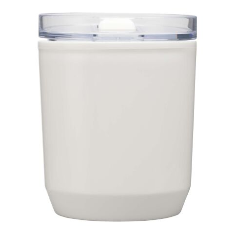 Gobelet Hudson double paroi en plastique recyclé de 180 ml Standard | blanc | sans marquage | non disponible | non disponible