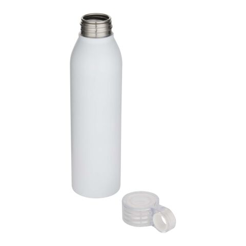 Bouteille d’eau Grom de 650 ml en acier inoxydable recyclé certifié RCS Standard | Blanc | sans marquage | non disponible | non disponible