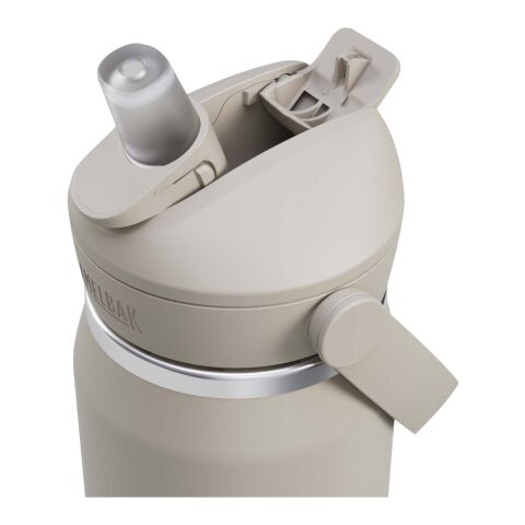 Bouteille d’eau en acier inoxydable de 750&nbsp;ml avec paille à clapet Camelbak® Thrive Flip VSS Standard | Gris clair | sans marquage | non disponible | non disponible