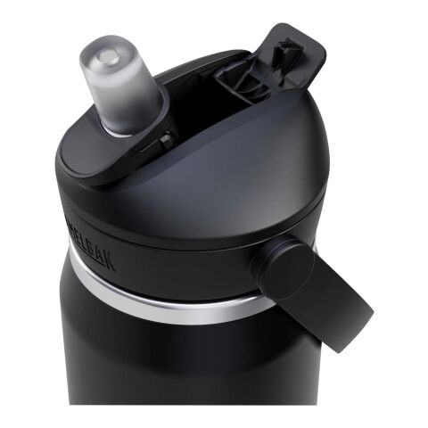 Bouteille d’eau en acier inoxydable de 750 ml avec paille à clapet Camelbak® Thrive Flip VSS Standard | Noir | sans marquage | non disponible | non disponible