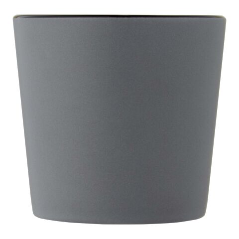 Tasse Cali de 370 ml en céramique avec finition mate Standard | Noir-Gris Mat | sans marquage | non disponible | non disponible