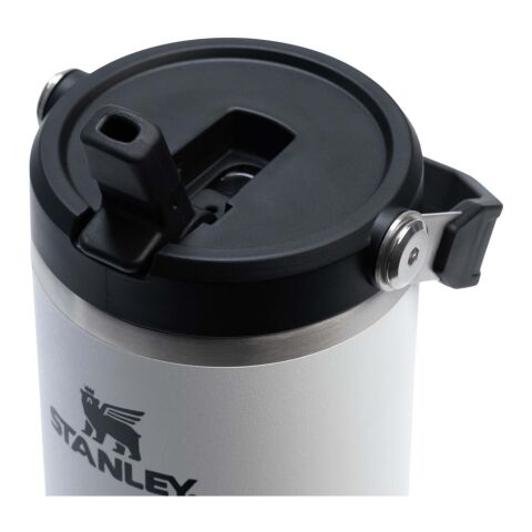 Stanley IceFlow™ 2.0 gobelet isolé en acier inoxydable de 890 ml avec paille retournable blanc