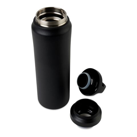 Bouteille 470ml en acier recyclé RCS Aviana™ Rowan noir | sans marquage | non disponible | non disponible