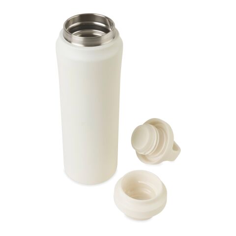 Bouteille 470ml en acier recyclé RCS Aviana™ Rowan blanc | sans marquage | non disponible | non disponible