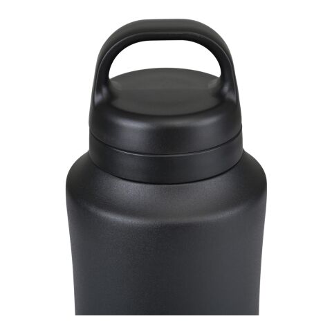 Bouteille 740ml en acier recyclé RCS Aviana™ Rowan noir | sans marquage | non disponible | non disponible