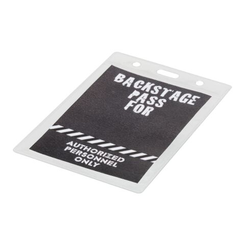 Porte-badge Lorenzo Standard | Blanc | sans marquage | non disponible | non disponible