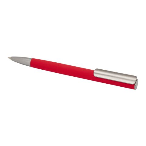 Stylo bille Ziguur en aluminium recyclé Rouge