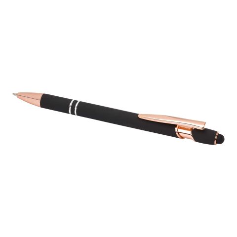 Stylo bille Nanna avec finition or rose Standard | noir | sans marquage | non disponible | non disponible