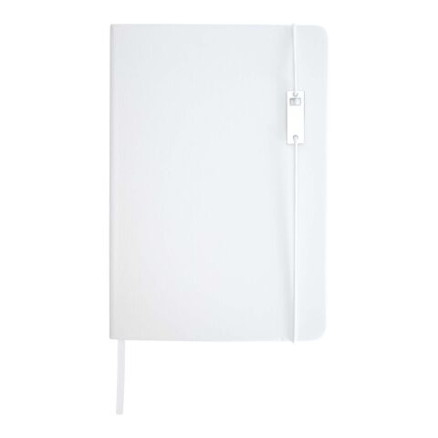 Ensemble carnet à couverture rigide A5 et stylo roller Legato Elegance Standard | blanc-blanc | sans marquage | non disponible | non disponible