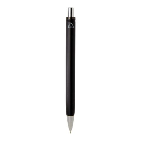 Stylo bille Feld recyclé RCS avec finition métallique (encre noire) Standard | noir | sans marquage | non disponible | non disponible