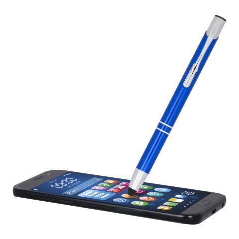 Stylet Stylo bille métallique Moneta Standard | Bleu royal | sans marquage | non disponible | non disponible