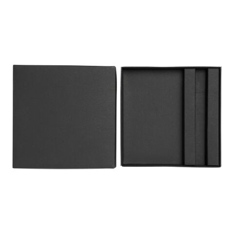 Ensemble coffret cadeau de poche (carnet + stylo) Standard | noir | sans marquage | non disponible | non disponible | non disponible