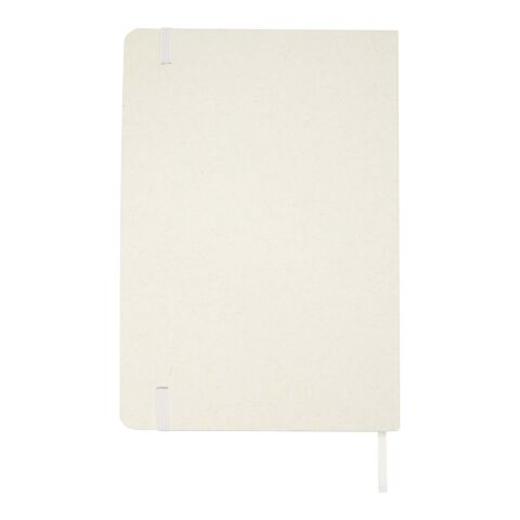Carnet A5 recyclé Bass ligné à couverture rigide Standard | Blanc | sans marquage | non disponible | non disponible