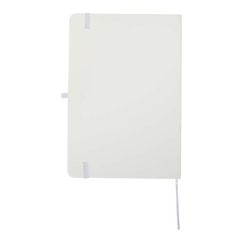 Carnet à couverture rigide en papier recyclé Spectrum A5 blanc