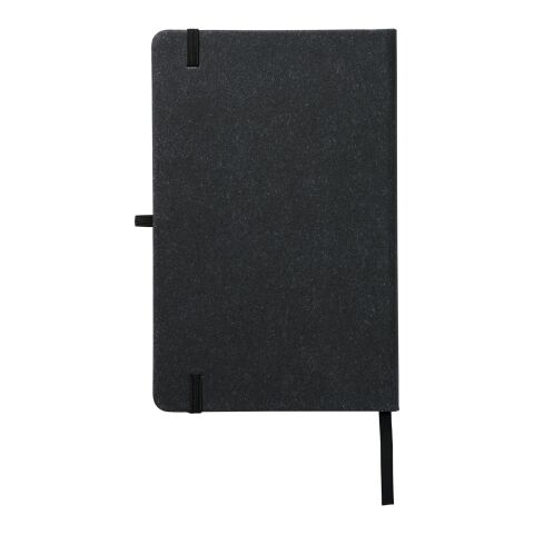 Carnet de notes A5 en cuir Atlana Standard | noir | sans marquage | non disponible | non disponible