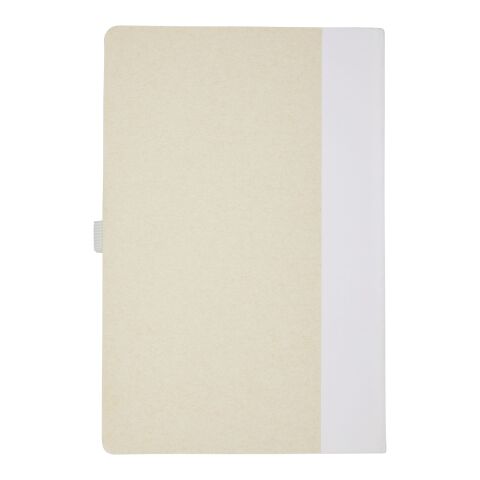 Ensemble carnet de notes format A5 et stylo bille Dairy Dream Standard | Blanc | sans marquage | non disponible | non disponible