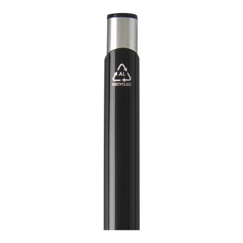 Stylo bille en aluminium recyclé Moneta Standard | Noir | sans marquage | non disponible | non disponible