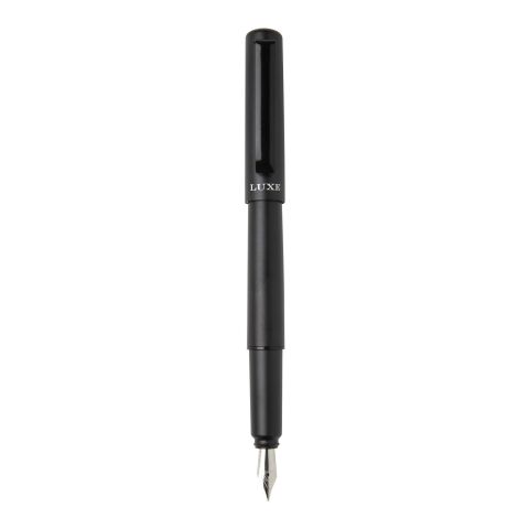 Stylo plume Lucetta en aluminium recyclé Standard | noir | sans marquage | non disponible | non disponible