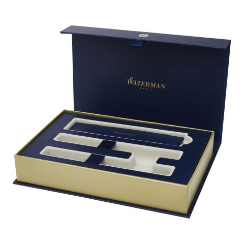 Coffret Waterman Allure comprenant un stylo roller et un stylo à bille 2.0 Bleu foncé
