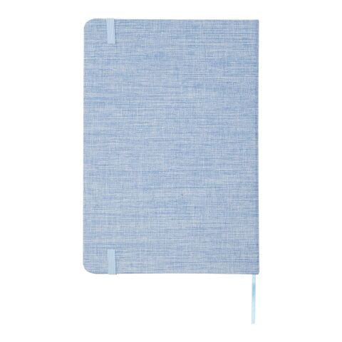Carnet à couverture rigide A5 Ramona en coton Standard | Bleu clair | sans marquage | non disponible | non disponible | non disponible