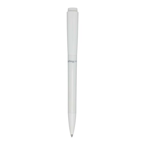 Stylo bille en plastique recyclé Martha Standard | blanc | sans marquage | non disponible | non disponible