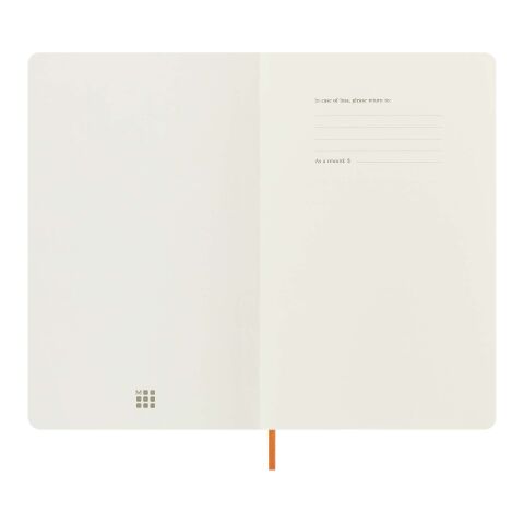 Moleskine 100% VEGEA® Capri Softcover Notizbuch L – liniert Standard | Orange | sans marquage | non disponible | non disponible