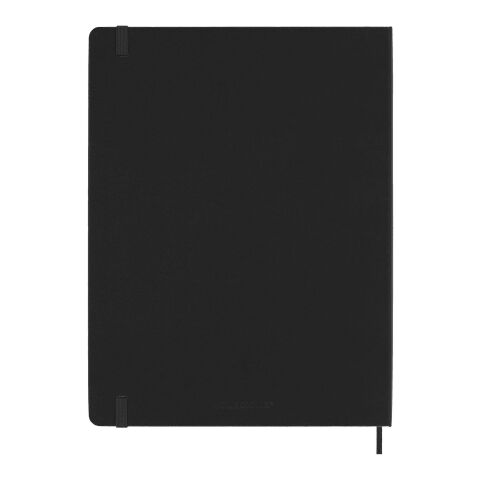 Agenda XL hebdomadaire 12 mois Moleskine à couverture rigide Standard | Noir | sans marquage | non disponible | non disponible