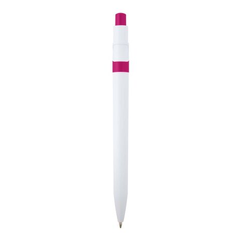 Stylo bille Unica en plastique recyclé (encre bleue) Magenta