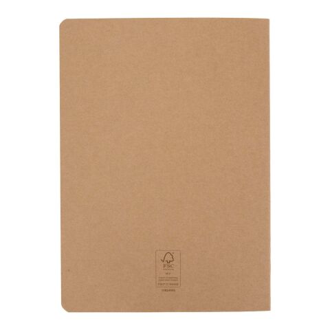 Carnet A5 en kraft avec pages lignées Slyk Standard | Naturel | sans marquage | non disponible | non disponible