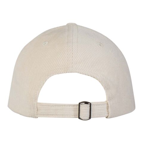 Casquette 6 panneaux Hutton en velours côtelé recyclé Sandstone | sans marquage | non disponible | non disponible