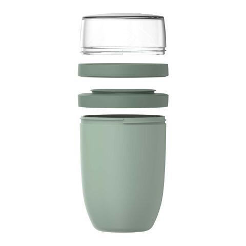 Pot repas Mepal Ellipse isotherme 3 pièces de 500&nbsp;ml + 2 x 200&nbsp;ml Standard | Sauge | sans marquage | non disponible | non disponible