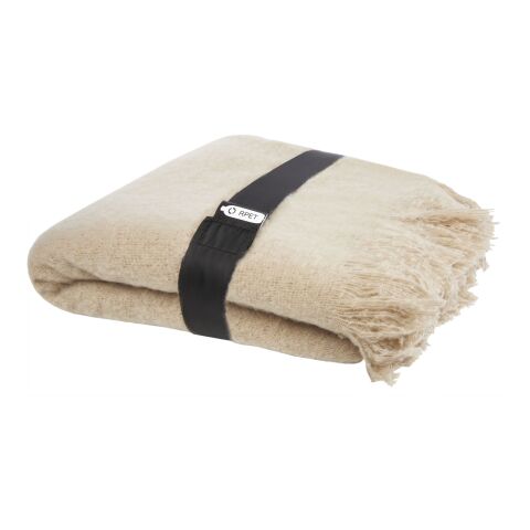 Couverture Ivy en mohair RPET Beige | sans marquage | non disponible | non disponible | non disponible
