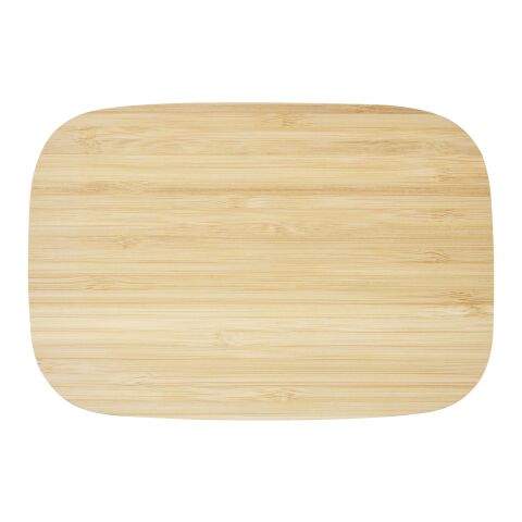 Boîte repas Tite en acier inoxydable avec couvercle en bambou Standard | Naturel-Argent | sans marquage | non disponible | non disponible