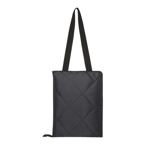 Nappe de pique-nique en polyester recyclé GRS Clary Noir