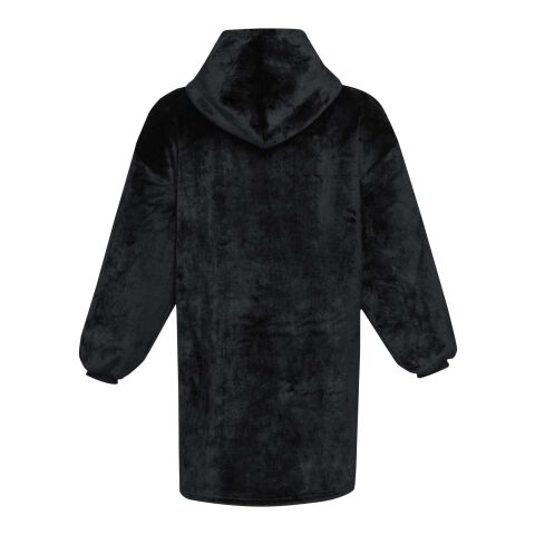 Couverture à capuche Denali certifiée GRS Noir | sans marquage | non disponible | non disponible | non disponible