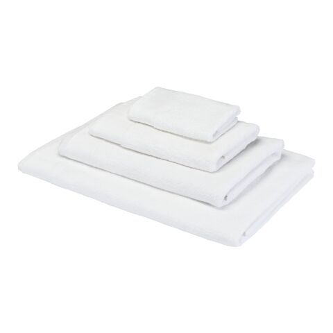 Serviette de bain en coton 550 g/m² 70x140 cm Ellie blanc | sans marquage | non disponible | non disponible | non disponible