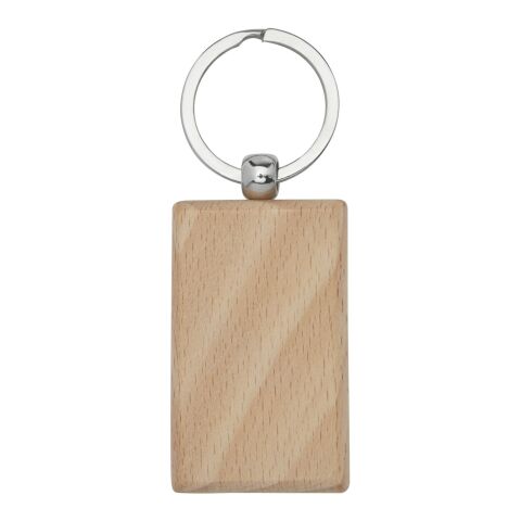 Porte-clés rectangulaire Gian en bois de hêtre Standard | Naturel | sans marquage | non disponible | non disponible