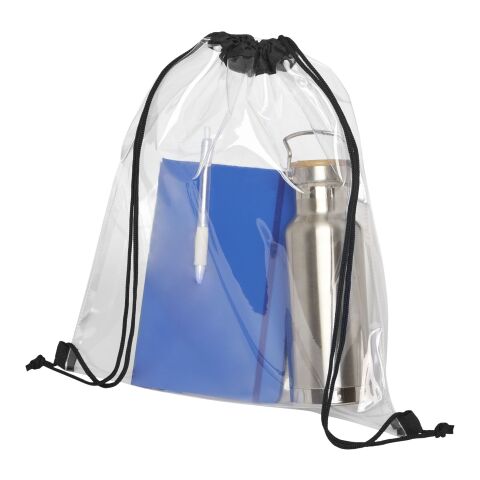 Sac à dos transparent premium Lancaster Standard | Noir-Translucide | sans marquage | non disponible | non disponible
