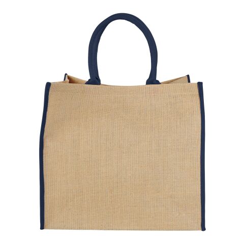 Grand Sac Shopping Jute Standard | Naturel-Marine | sans marquage | non disponible | non disponible