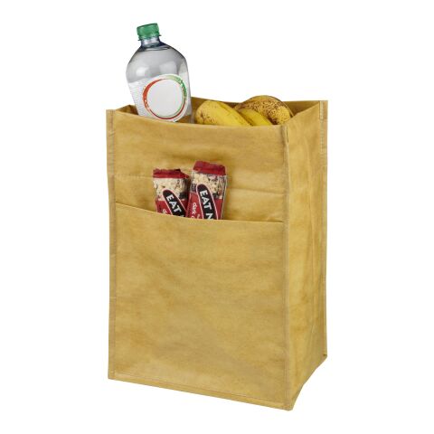 Sac isotherme 12 canettes aspect papier Standard | Naturel | sans marquage | non disponible | non disponible