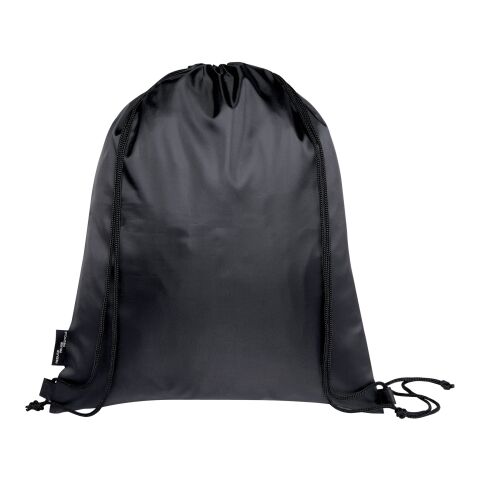 Sac pliable 7 L recyclé avec cordon de serrage Ash Standard | Gris-Noir | sans marquage | non disponible | non disponible | non disponible